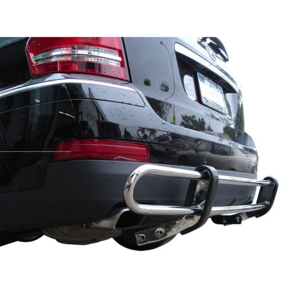 Double Tube Rear Bumper Guard Stainless Steel