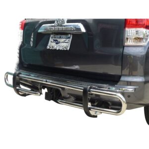 Double Tube Rear Bumper Guard Stainless Steel