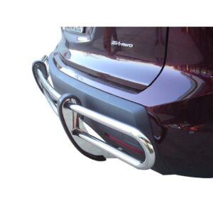 Double Tube Rear Bumper Guard Stainless Steel
