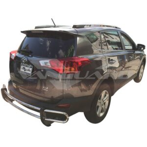 Double Tube Rear Bumper Guard Stainless Steel