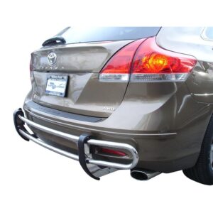 Double Tube Rear Bumper Guard Stainless Steel