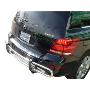 Double Tube Rear Bumper Guard Stainless Steel