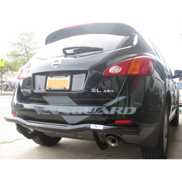 Single Tube Rear Bumper Guard Black Powdercoat