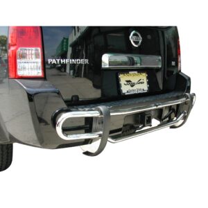 Double Tube Rear Bumper Guard Stainless Steel