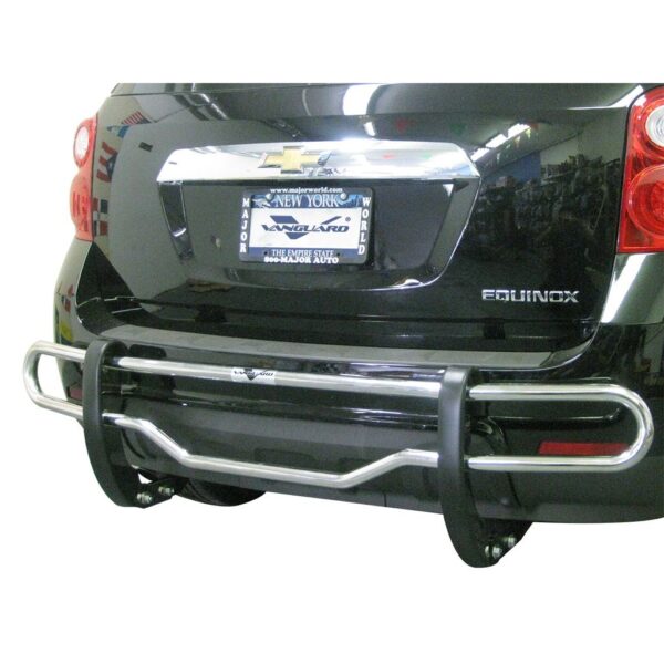 Double Tube Rear Bumper Guard Stainless Steel