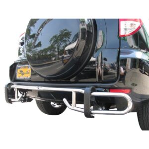 Double Tube Rear Bumper Guard Stainless Steel