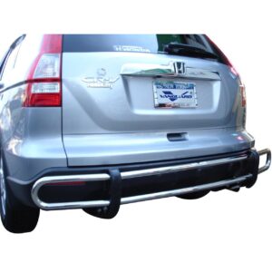 Double Tube Rear Bumper Guard Stainless Steel