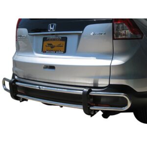 Double Tube Rear Bumper Guard Stainless Steel