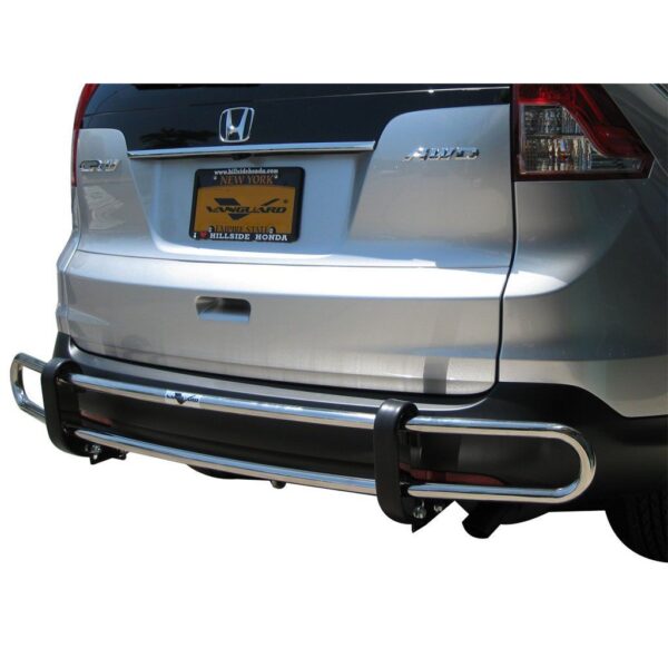 Double Tube Rear Bumper Guard Stainless Steel