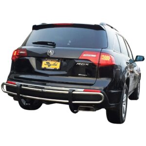 Double Tube Rear Bumper Guard Stainless Steel