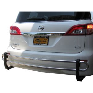 Double Tube Rear Bumper Guard Stainless Steel