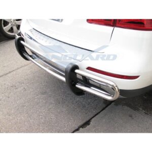 Double Tube Rear Bumper Guard Stainless Steel
