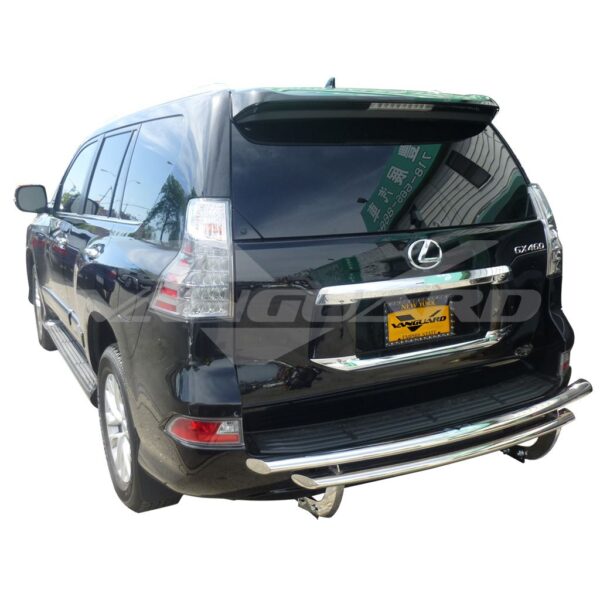 Double Layer Rear Bumper Guard Stainless Steel