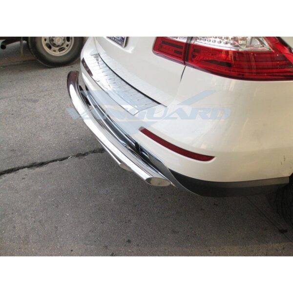 Double Layer Rear Bumper Guard Stainless Steel