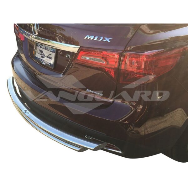 Double Layer Rear Bumper Guard Stainless Steel