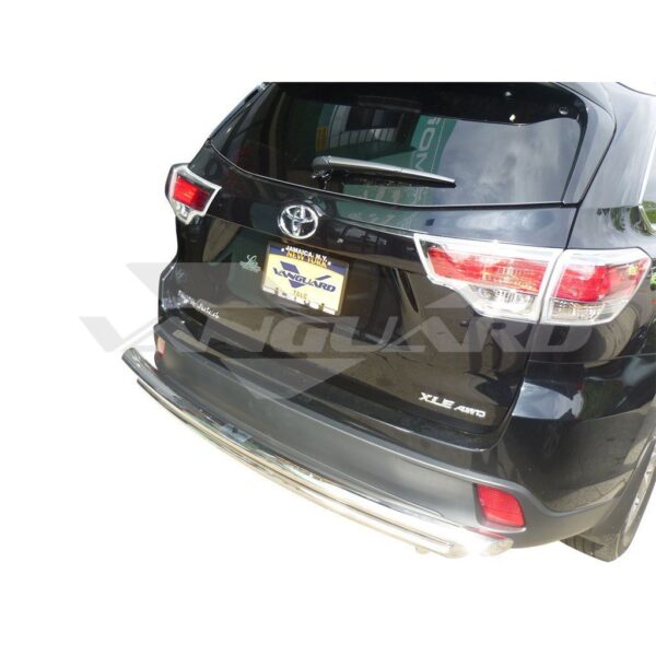 Double Layer Rear Bumper Guard Stainless Steel