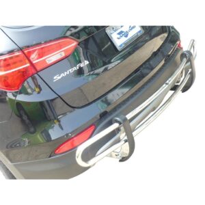 Double Tube Rear Bumper Guard Stainless Steel
