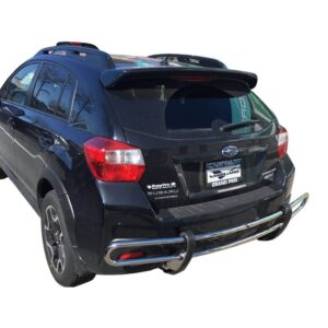 Double Tube Rear Bumper Guard Stainless Steel
