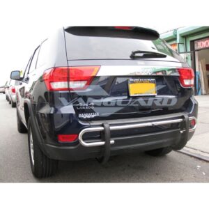 Double Tube Rear Bumper Guard Stainless Steel