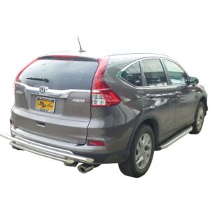 Double Layer Rear Bumper Guard Stainless Steel