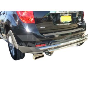 Double Layer Rear Bumper Guard Stainless Steel