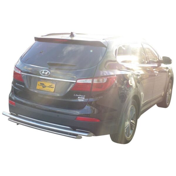 Double Layer Rear Bumper Guard Stainless Steel