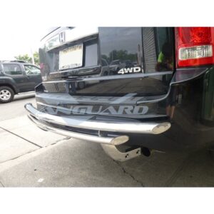 Double Layer Rear Bumper Guard Stainless Steel