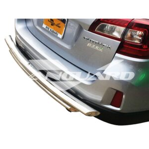 Double Layer Rear Bumper Guard Stainless Steel