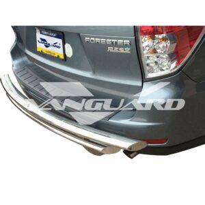 Double Layer Rear Bumper Guard Stainless Steel