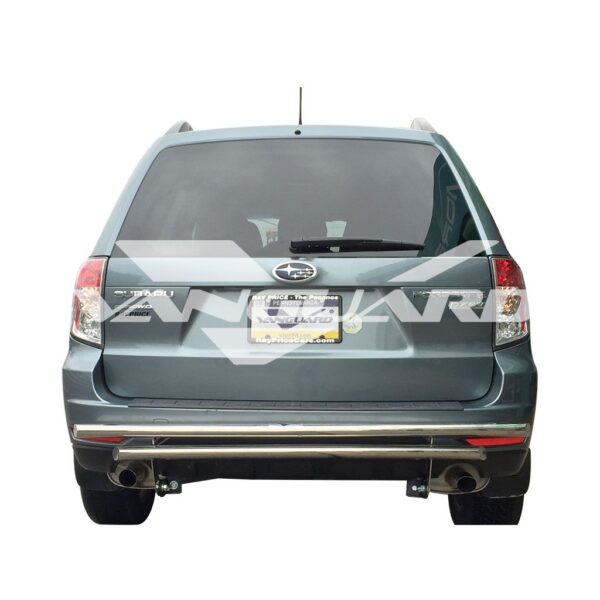 VGRBG-1018-1258SS Stainless Steel Double Layer Rear Bumper Guard