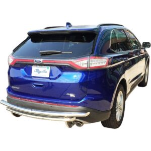 Double Layer Rear Bumper Guard Stainless Steel