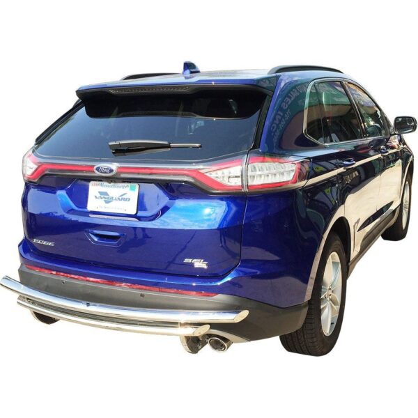 Double Layer Rear Bumper Guard Stainless Steel