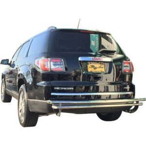 Double Layer Rear Bumper Guard Stainless Steel