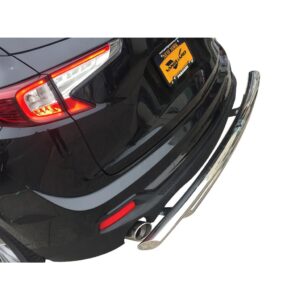Double Layer Rear Bumper Guard Stainless Steel