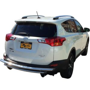 Double Layer Rear Bumper Guard Stainless Steel