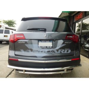 Double Layer Rear Bumper Guard Stainless Steel