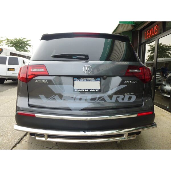 Double Layer Rear Bumper Guard Stainless Steel