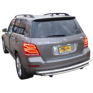 Double Layer Rear Bumper Guard Stainless Steel