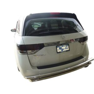 Double Layer Rear Bumper Guard Stainless Steel
