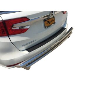 Double Layer Rear Bumper Guard Stainless Steel