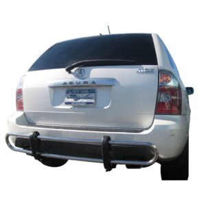 Double Tube Rear Bumper Guard Stainless Steel