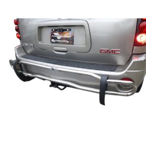 Double Tube Rear Bumper Guard Stainless Steel