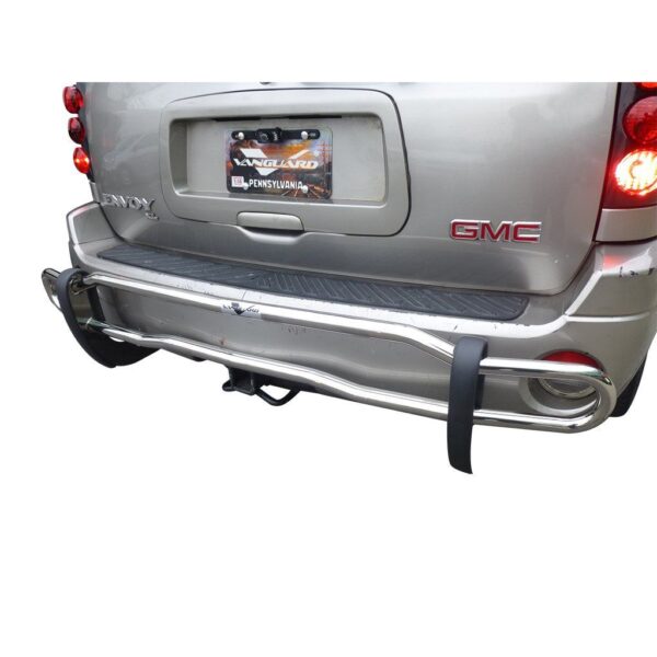 Double Tube Rear Bumper Guard Stainless Steel