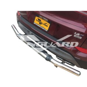Pintle Rear Bumper Guard Stainless Steel