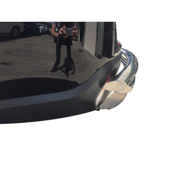 Double Layer Rear Bumper Guard Stainless Steel
