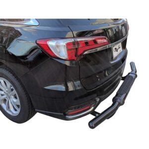 Pintle Rear Bumper Guard Black Powdercoat
