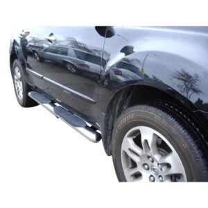 4in Oval Side Steps Stainless Steel
