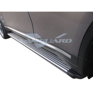 F7 Style Running Boards Brushed Aluminum