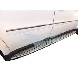 OE Style Running Boards Brushed Aluminum
