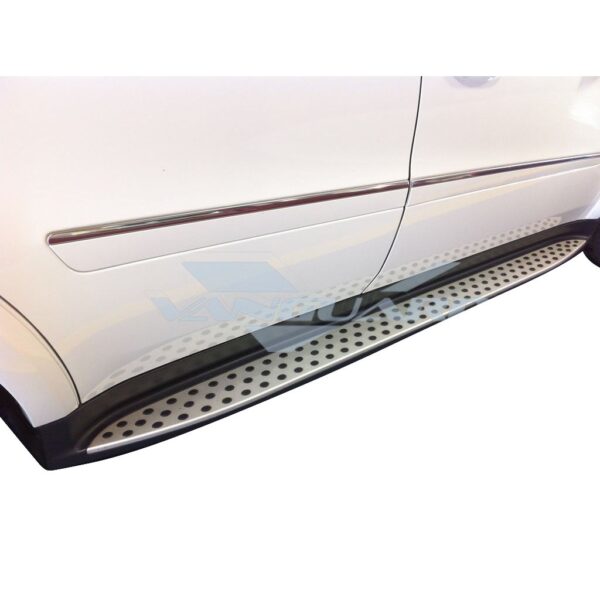 OE Style Running Boards Brushed Aluminum